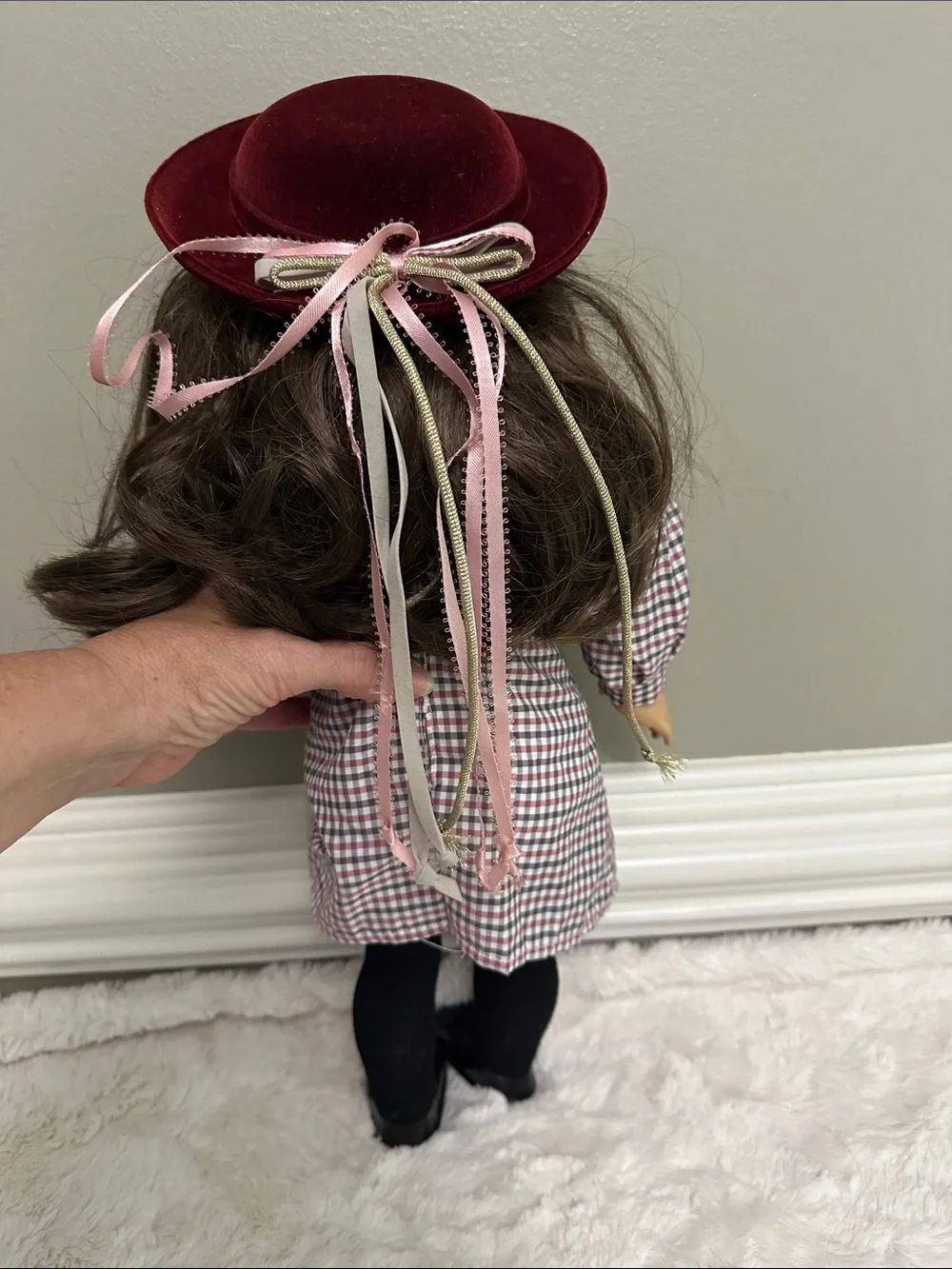 Vintage American Girl Samantha doll & mini doll set